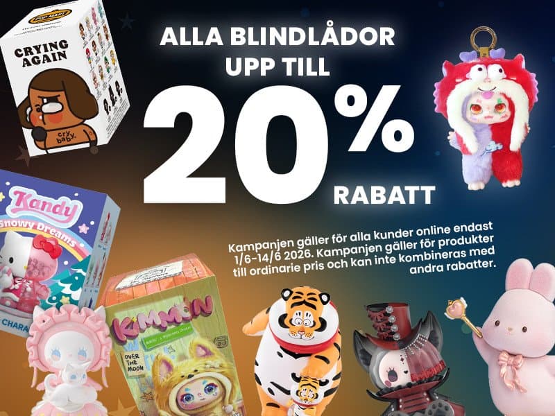 XSLeksaker — ALLA BLINDLÅDOR UPP TILL 20%
