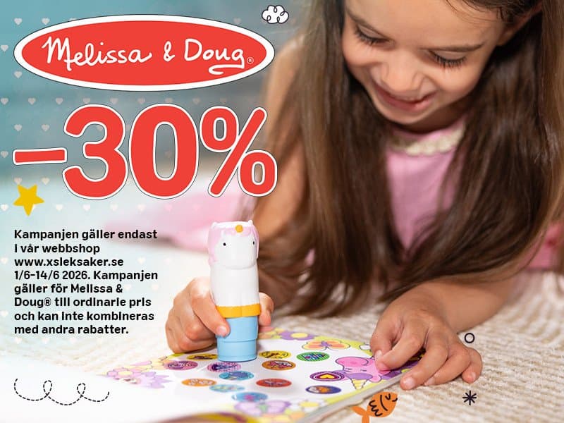 XSLeksaker — MELLISA&DOUG -30%