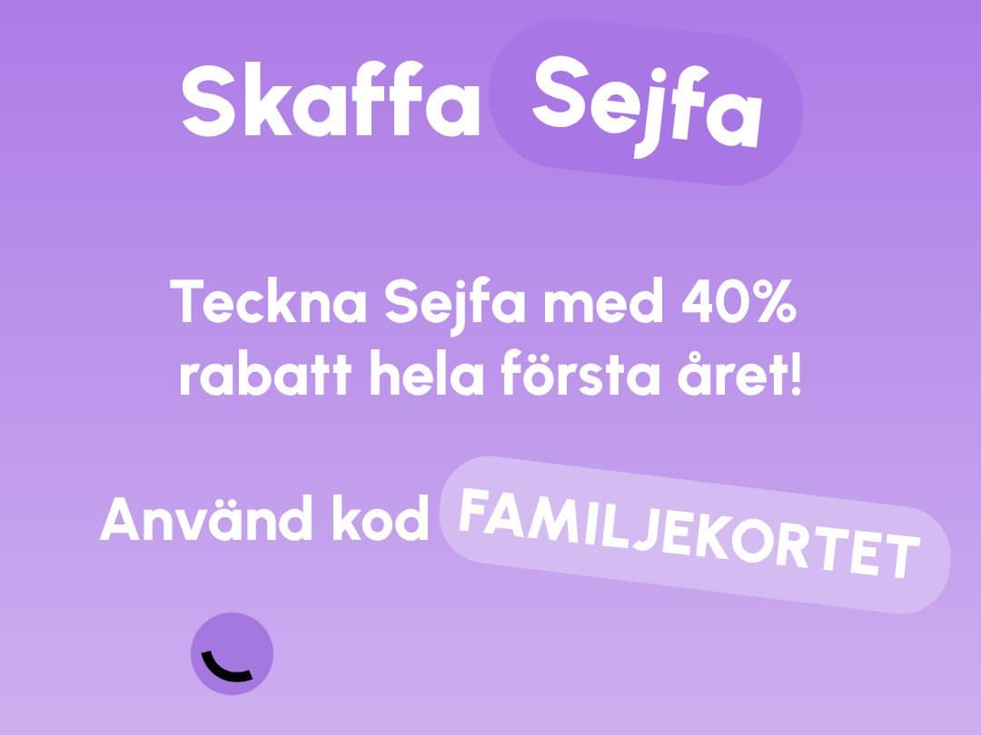 40% rabatt på hemförsäkring!