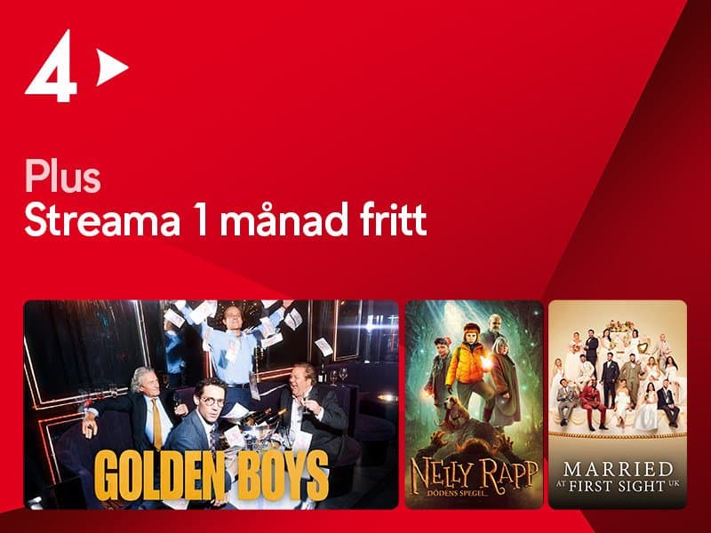 TV4 Play — 1 mån fritt Plus!