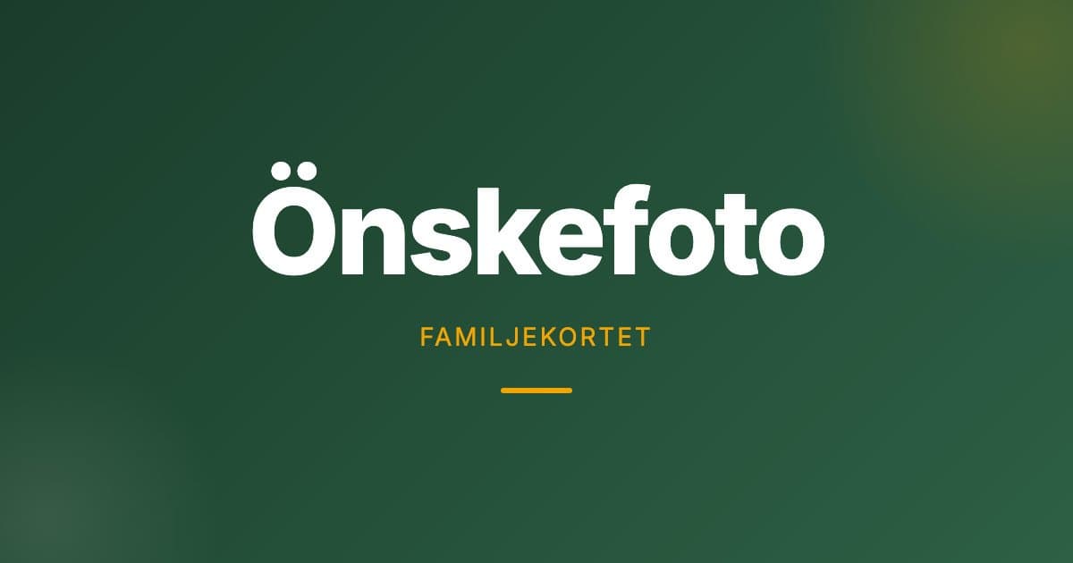 40% rabatt från 550 kr hos Önskefoto