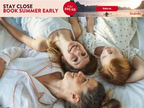 Scandic Hotels — Dags att boka sommarresan - hotell från 890 kr!