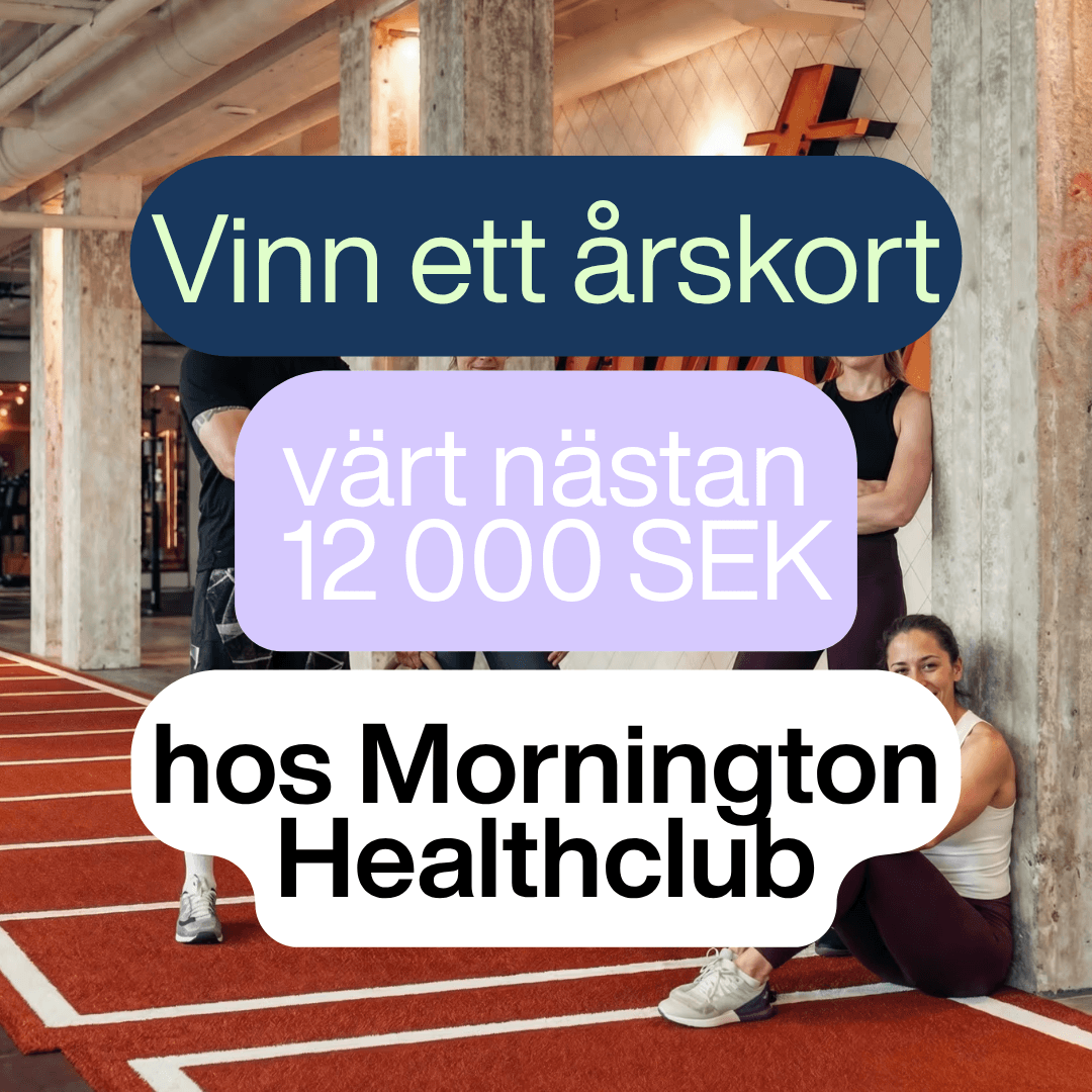 Gå på ett gratispass och tävla om ett årskort hos Mornington Healthclub