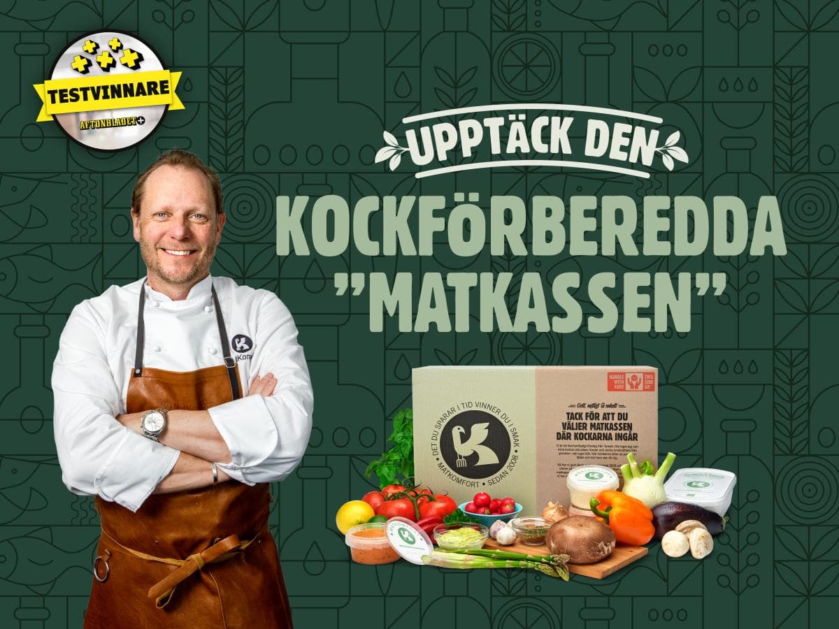 20% rabatt på fyra kockförberedda matkassar