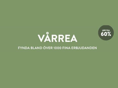 VÅRREA - Fynda med upp till 60% rabatt! 🌸