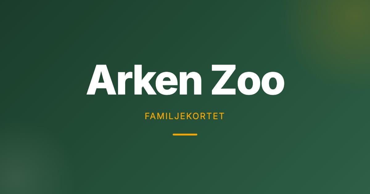 Arken Zoo — 10% rabatt på första köpet hos Arken Zoo