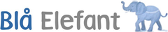 Blå Elefant logotyp